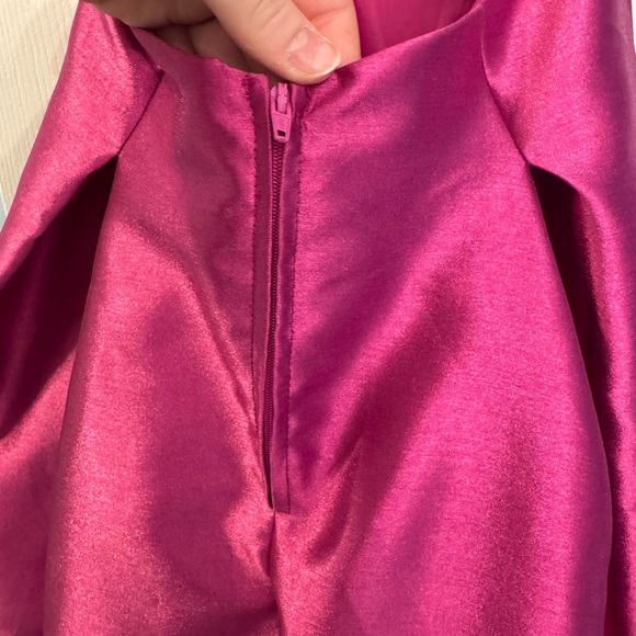 Pink Prom Dress Cage-Back Ballgown - Picture 9 of 11